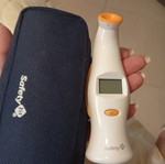 Digital thermometer like new with case