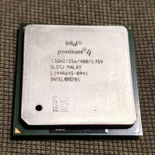 Intel Pentium 4 1.50 GHz CPU used