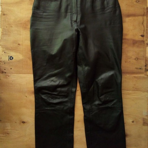 Louis leather motorcycle pants used, size 40