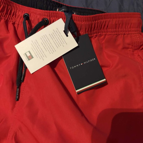 Tommy Hilfiger kids' swim shorts, red, size 140 cm