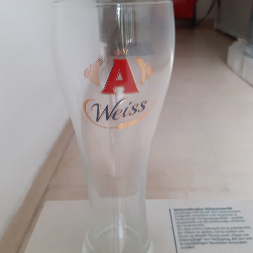Alfa Weiss beer glass set new, 6 pieces 500ml