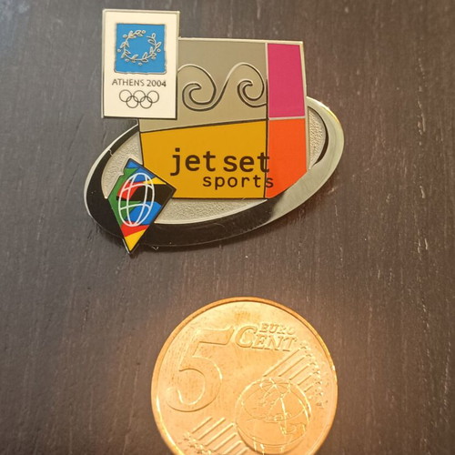 Pin Jet Set Sports Athens 2004 new
