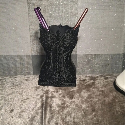 Gothic Brush Holder Pencil Case custom made