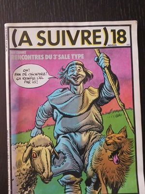 A Suivre 18 περιοδικό κόμικ 1979