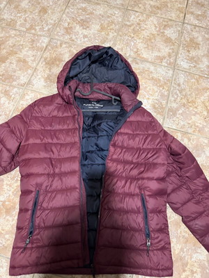 Funky Buddha jacket berry large like new