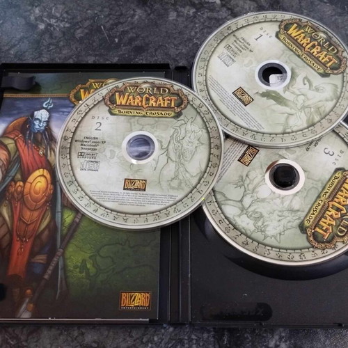 PC Game DVD World of Warcraft The Burning Crusade Expansion Set