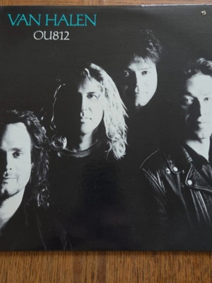 Van Halen OU812 vinyl record, rock