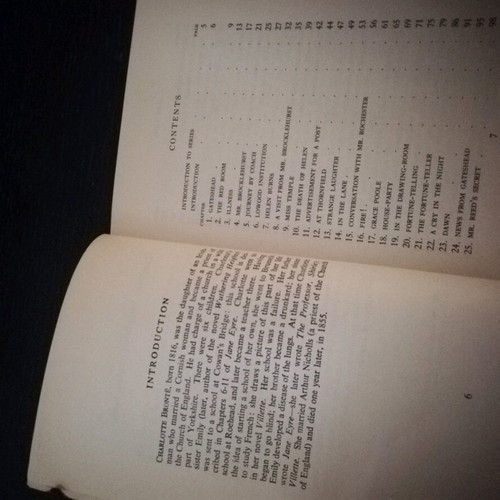 Jane Ayre book by Charlotte Bronte used, English language