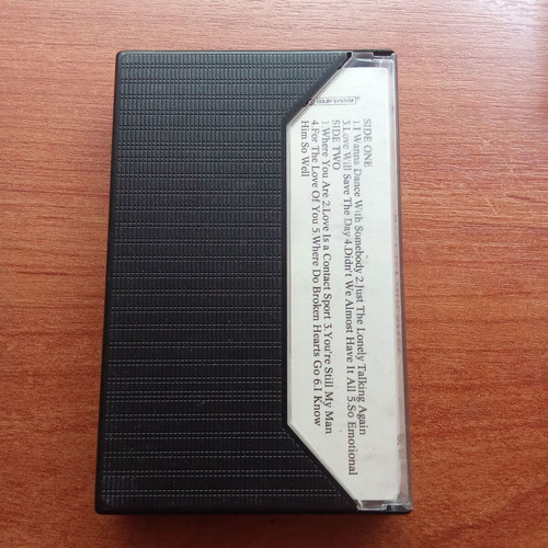 Whitney Houston Audio Tape used, 1980s collectible