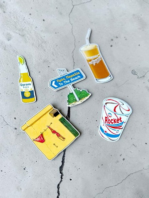 Greek Summer Nostalgia Sticker Pack new
