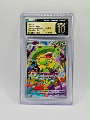 Ludicolo PFL 095/094 Illustration Rare CGC Pristine 10 κάρτα