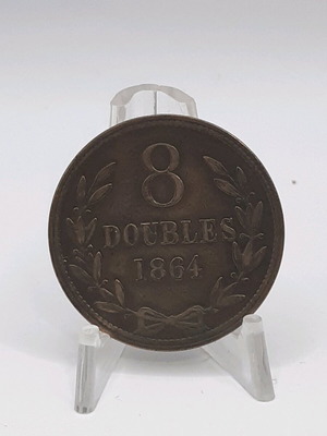 Guernsey 1864 coin like new