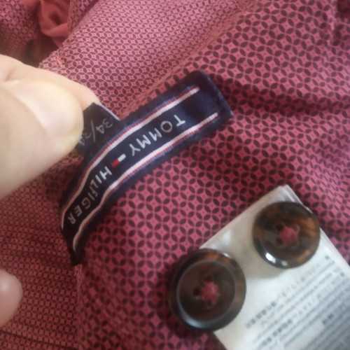 Tommy Hilfiger red pants used, size 34/34