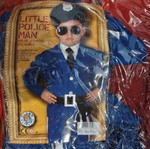 Police costume for 4 years old like new