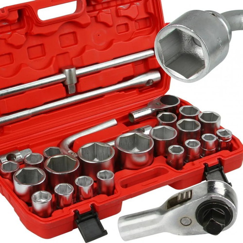 Truck socket set 1 inch 26 pieces MAR-POL new