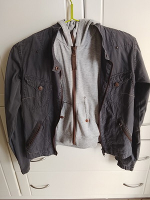 Attrattivo women's jacket used, blue, size small, three seasons