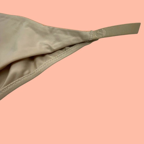 Luna tanga brazilian σλιπ Large καινούργιο, μπεζ