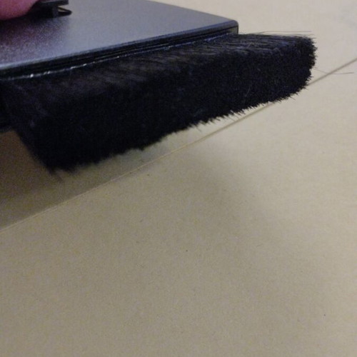 Vinyl cleaning brush new, soft foldable section