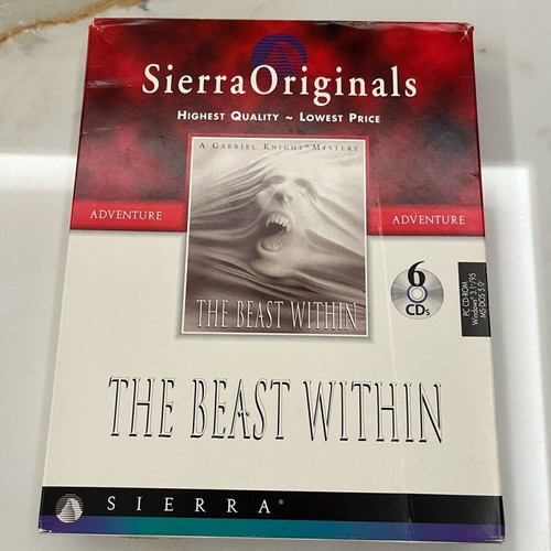 PC Big Box Gabriel Knight 2 The Beast Within used