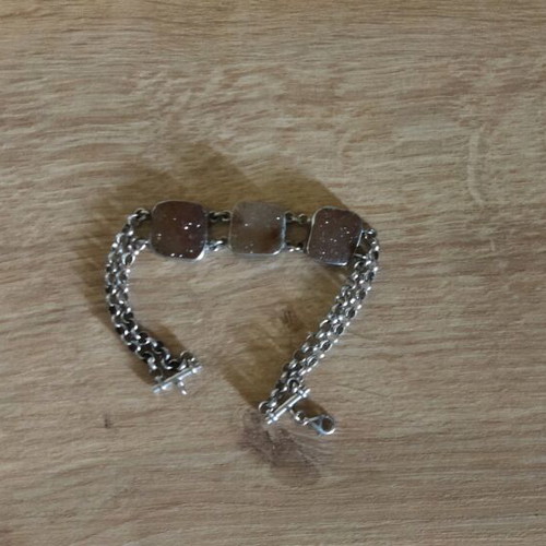 Silver 925 Mom Bracelet new, 18.7g, 19cm