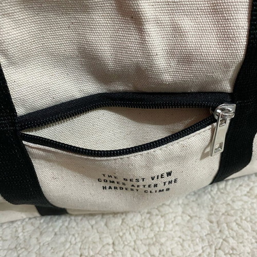 Small handbag like new, beige and black