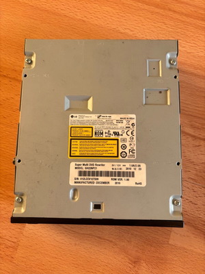 LG optical drive used