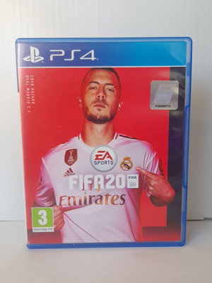 FIFA 20 PS4 like new, English edition, unscratched