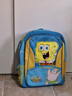 SpongeBob SquarePants School Bag new with multiple compartments