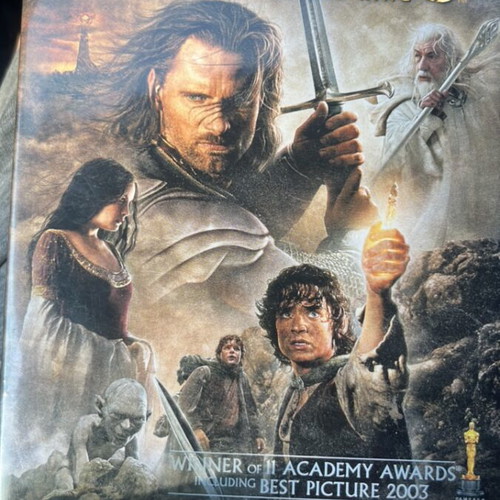 Lord of the Rings DVD, Greek subtitles