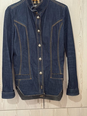 Just Cavalli denim jacket no44 (S-M) like new, blue