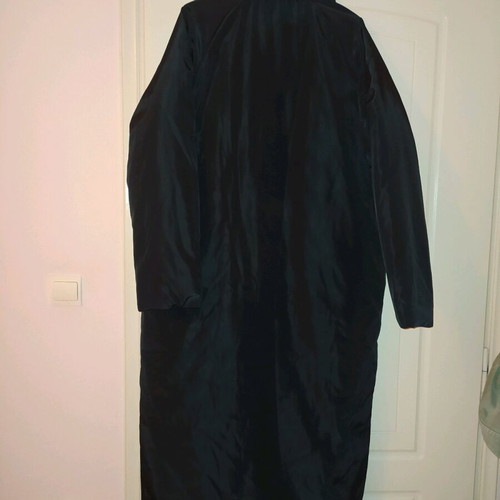 LeGer long waterproof jacket black like new size M