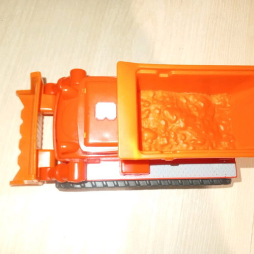 Bob The Builder MUCK red 3.5" construction dump truck used