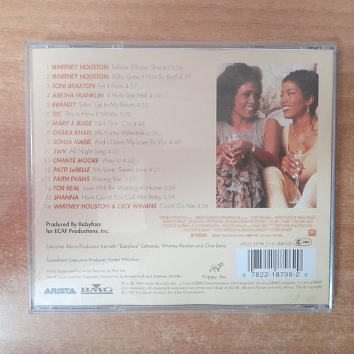 Waiting to Exhale OST CD with Whitney Houston, Toni Braxton, TLC