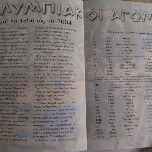 Book Olympic Games 1896-2000 like new