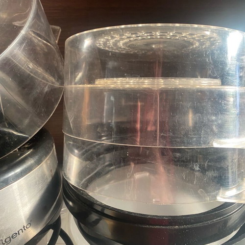 Elgento 3 tier steam cooker used, electric kitchen appliance