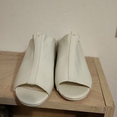 Zara clogs size 40 with thick 6 cm heels new