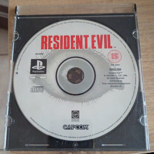 Resident Evil PlayStation PS1 disc used, adventure