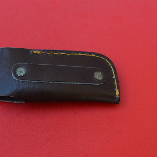 Damascus Custom Made Folding Tando Knife With Stain Bone Handle