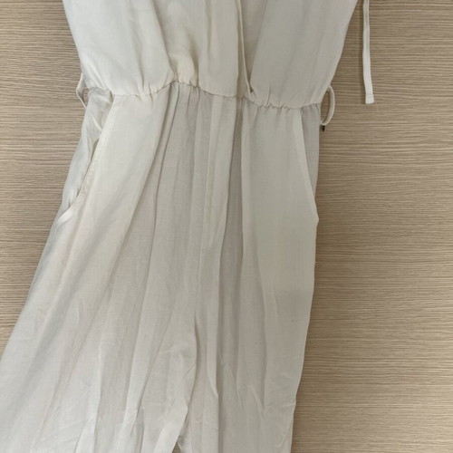 Enzzo white jumpsuit size L
