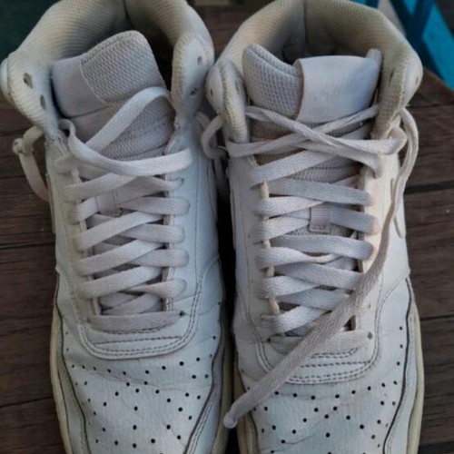 Nike Court Vision Mid shoes white, new