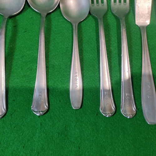 Xenia 1968 collectible cutlery set used, 7 pieces