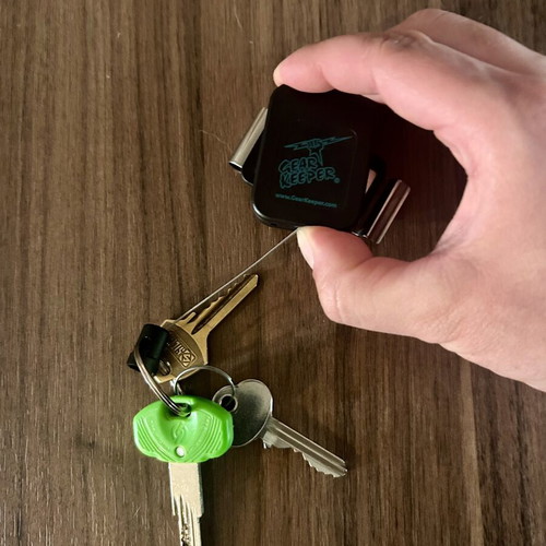 Gear Keeper Locking Retractor used, key return mechanism