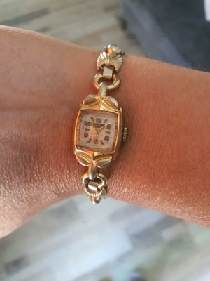 Venus wristwatch vintage women's used, mechanical and functional