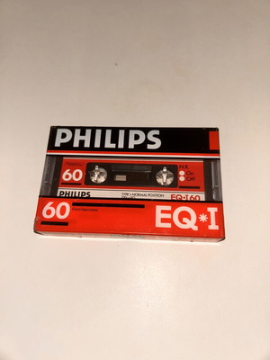 Philips EQ-I 60 Audio Cassette Type I blank new