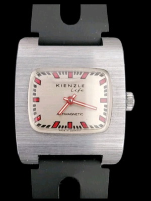 Kienzle Life Vintage Mechanical Wristwatch NOS 1970s Silver
