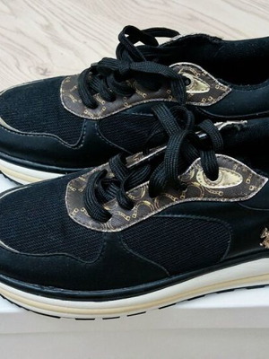 U.S. Polo Assn. Women's Anatomical Sneakers Black new