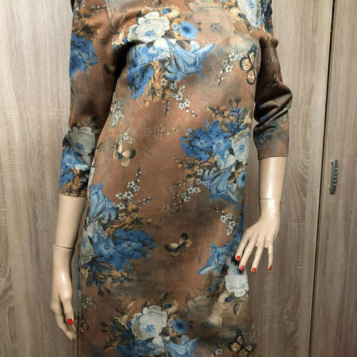 Sweet Miss dress new, size M/L, brown multicolor