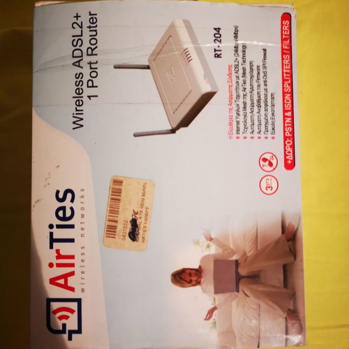 Router and wireless network cards used in working condition