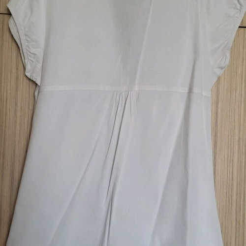 Bershka short-sleeve women's shirt medium beige like new