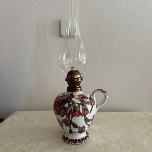 Vintage ceramic oil lamp like new